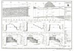 도면_제주특별자치도기념물_대정성지_성곽 보수공사 9-13 구간 현황 및 복원 평면도,현황 및 보수 단면도