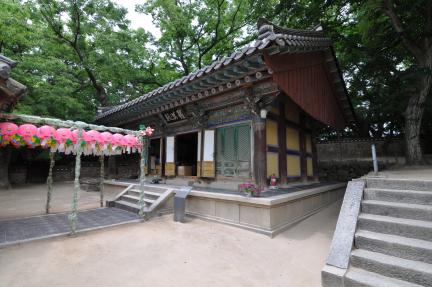 경주 불국사 나한전 정면 (고도보존육성과, 2017)
